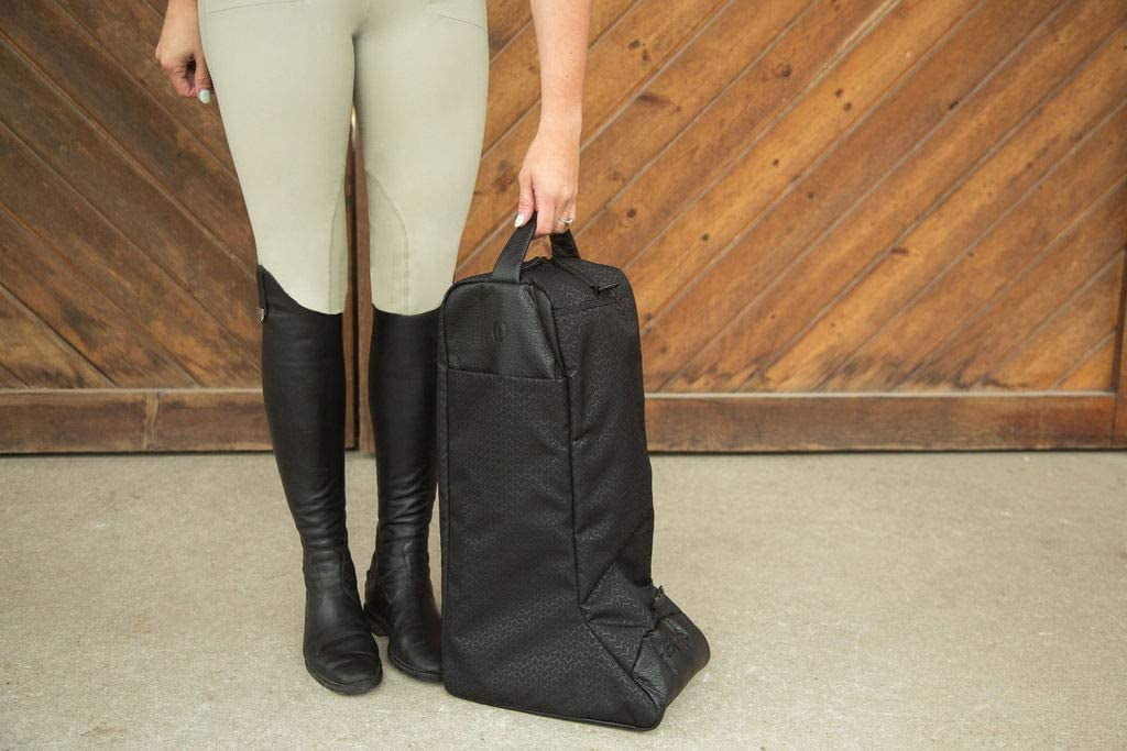 KERRITS EQ Navy Chevron Bits Boot Bag (30446NAVCHVBITS)