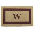 thumbnail image 2 of Nedia Home 02023W Single Picture - Brown Frame 22 x 36 In. Heavy Duty Coir Doormat - Monogrammed W, 2 of 4