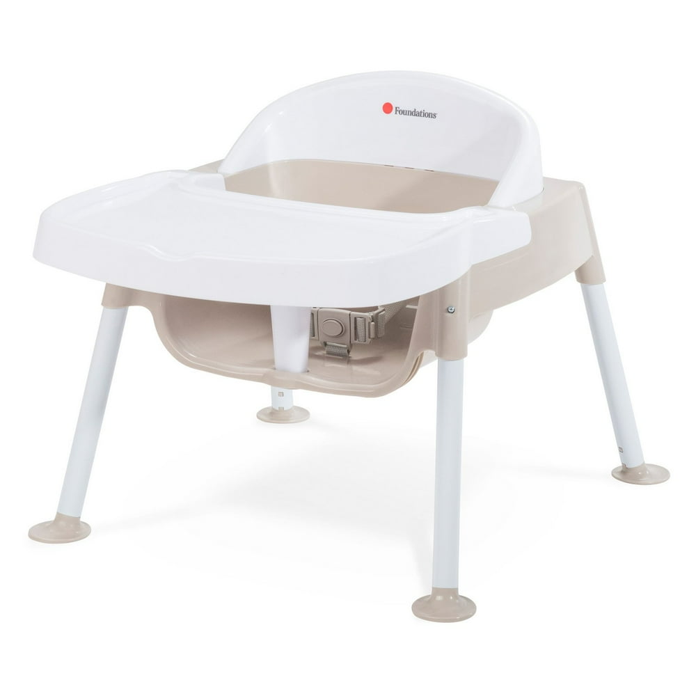 Foundations Secure Sitter Low Feeding Chair with Tray, 7" Seat Height
