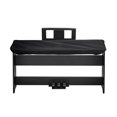 thumbnail image 1 of CRAFTHROU 1Pcs Black Cloth 61 Key Electronic Piano Dust Cover for Electric Pianos and Keyboards, 1 of 7