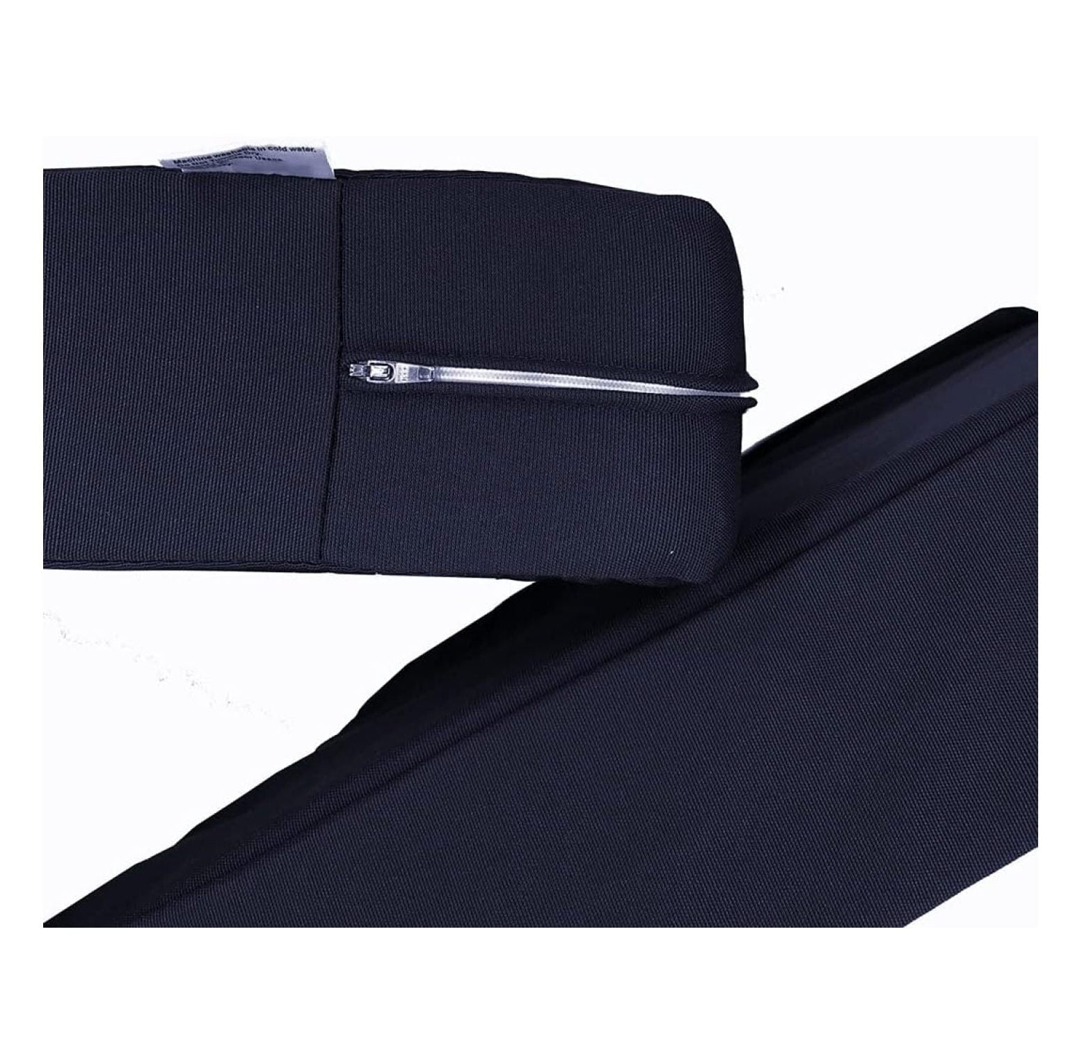 Midnight Dark Navy Outdoor Water Patio Chair Cushion Seat Pillow Covers (25"x25"x5" (4 Covers))