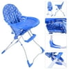 Baby High Chair Infant Toddler Feeding Booster Seat Folding Safety Portable