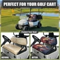 thumbnail image 5 of Psesaysky Bald Eagle Print Universal Golf Cart Seat Covers American Flag Club Car Precedent Golf Cart Breathable Material Fit Like a Glove for Women Men, Easy to Install, 5 of 8