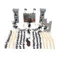 thumbnail image 1 of DIY Soldier Model Set Knights Game Accesorio Vehículos Caballería Juguetes Castle War Horse Playset de acción Modelo para colección Hugo soldado estático, 1 of 9