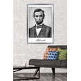 thumbnail image 2 of Abraham Lincoln - Photograph Wall Poster, 22.375" x 34" Framed, 2 of 4
