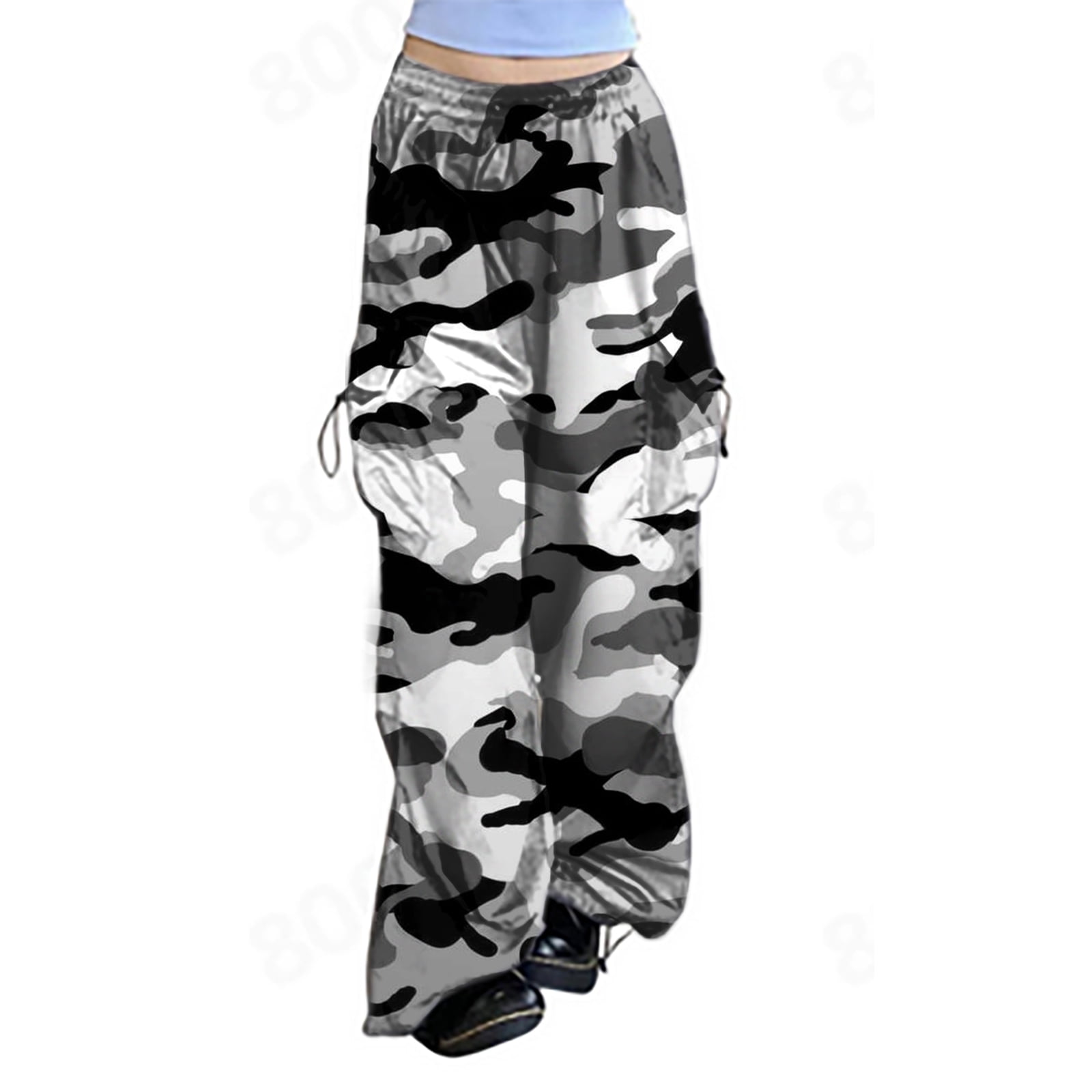 Baggy camo joggers womens cheap