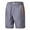 Gray, variant on Abcnature Men's Athletic Shorts, Sports Gym Running Short Pants, Swimming Men's Boxer Shorts, Summer Thin Casual Beach, Cargo Casual Hiking Shorts Green S