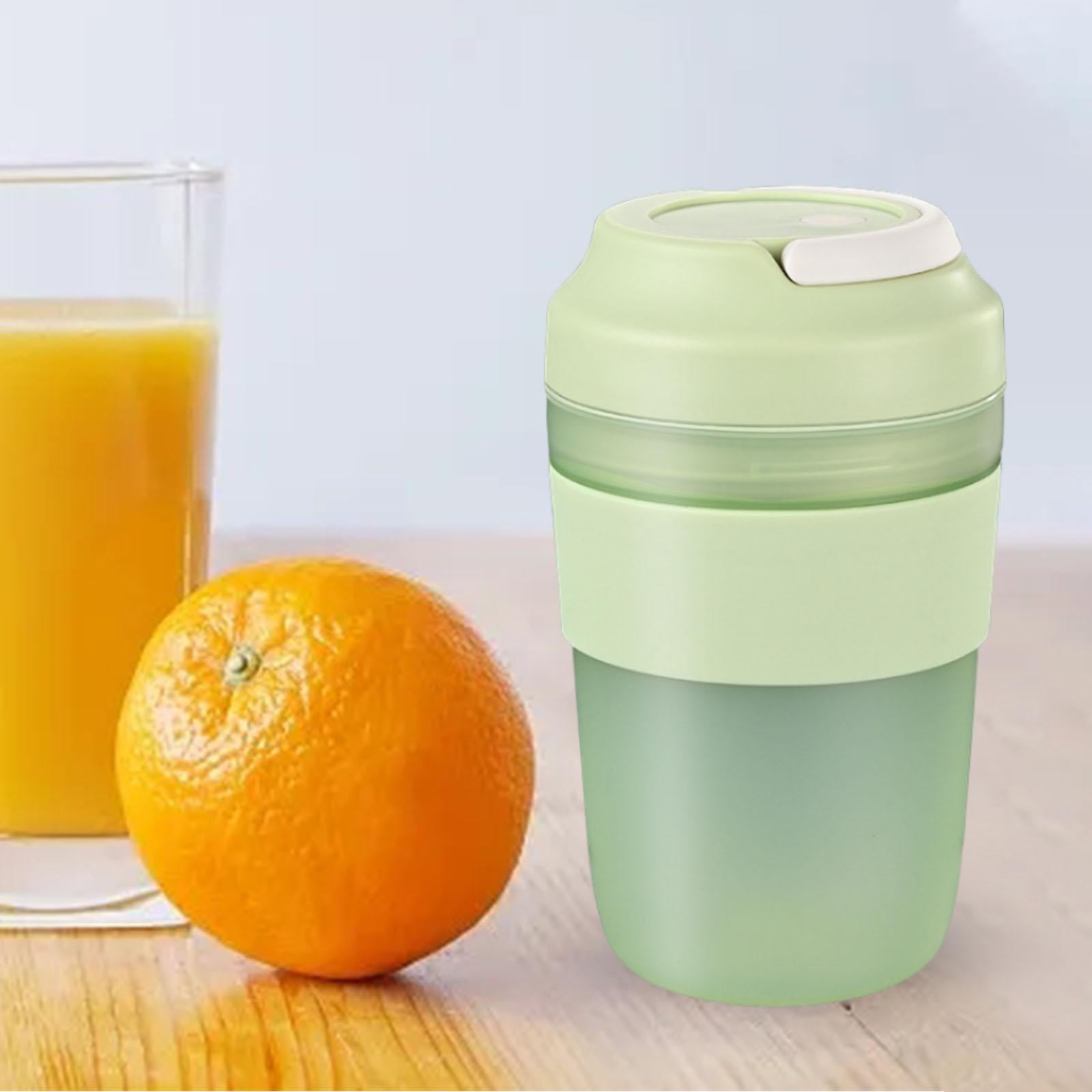 Portable Blender Mini Juicer Cup USB with 4 Blade Handheld Personal Size Blender Electric Juicer Cup for Camping Sports Home