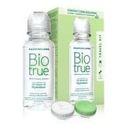Biotrue Multi-Purpose Contact Lens Solutionfrom Bausch + Lomb 2 fl oz (60 mL) Travel Pack, Comes With Contact Lens Case