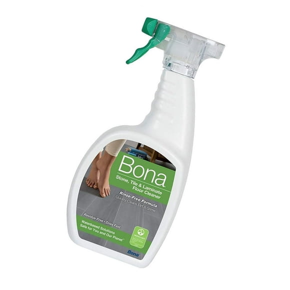 Bona Vaporisateur Nettoyant pour Planchers en Pierre, Carreaux et Stratifié, 32 oz, Transparent, 32 Fl oz, Nouvelle Version