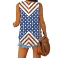 thumbnail image 5 of Vetsdori Womens 4th of July Tank Tops Summer Sleeveless Tshirts Red White and Blue Work Casual Independence Day Patriotic Fashion Tops for Junior Camisole, 5 of 6