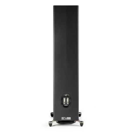 Polk Audio - Polk Reserve R700 Tower Speaker, 1" Pinnacle Ring Tweeter, Dual 6.5" Turbine Cone Woofers & Dual 8" Long-Throw Drivers - Black