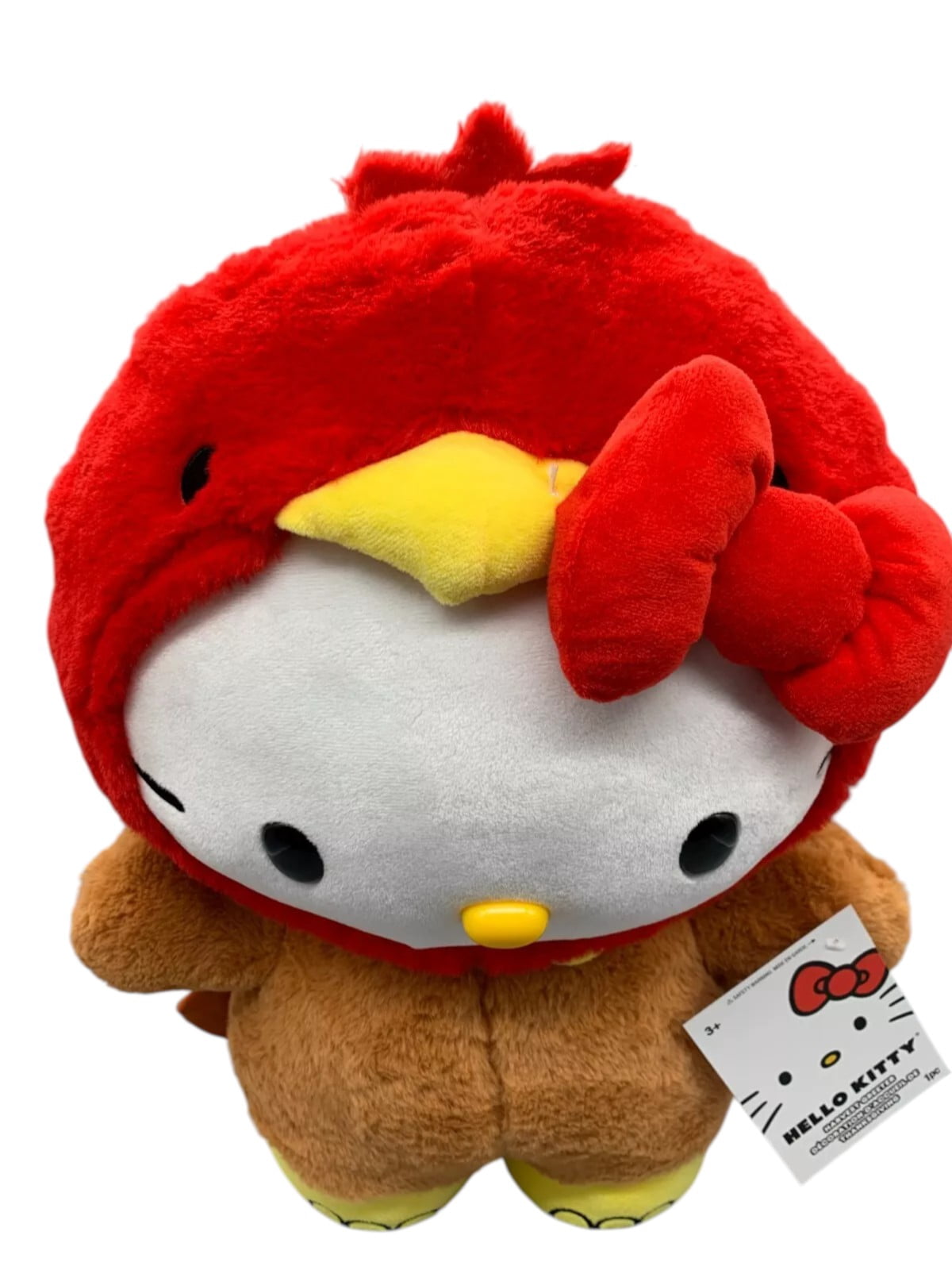 HELLO KITTY AS TURKEY THANKSGIVING HARVEST GREETER 18" PLUSH BRAND NEW NWT