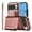 Pink, variant on Dteck Wallet Case for Google Pixel 9 Pro XL, Magnetic Clasp Zipper Purse PU Leather Wristlet Wallet Case with Credit Card Slot Holder Back Flip Cover with Strap for Pixel 9 Pro XL,Black