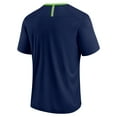 thumbnail image 3 of Men's Fanatics College Navy Seattle Seahawks Defender Fade Slant T-Shirt, 3 of 3