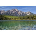 thumbnail image 2 of Paulson, Don 32x23 Black Ornate Wood Framed with Double Matting Museum Art Print Titled - Canada, Jasper NP Patricia Lake and Pyramid Mt, 2 of 4