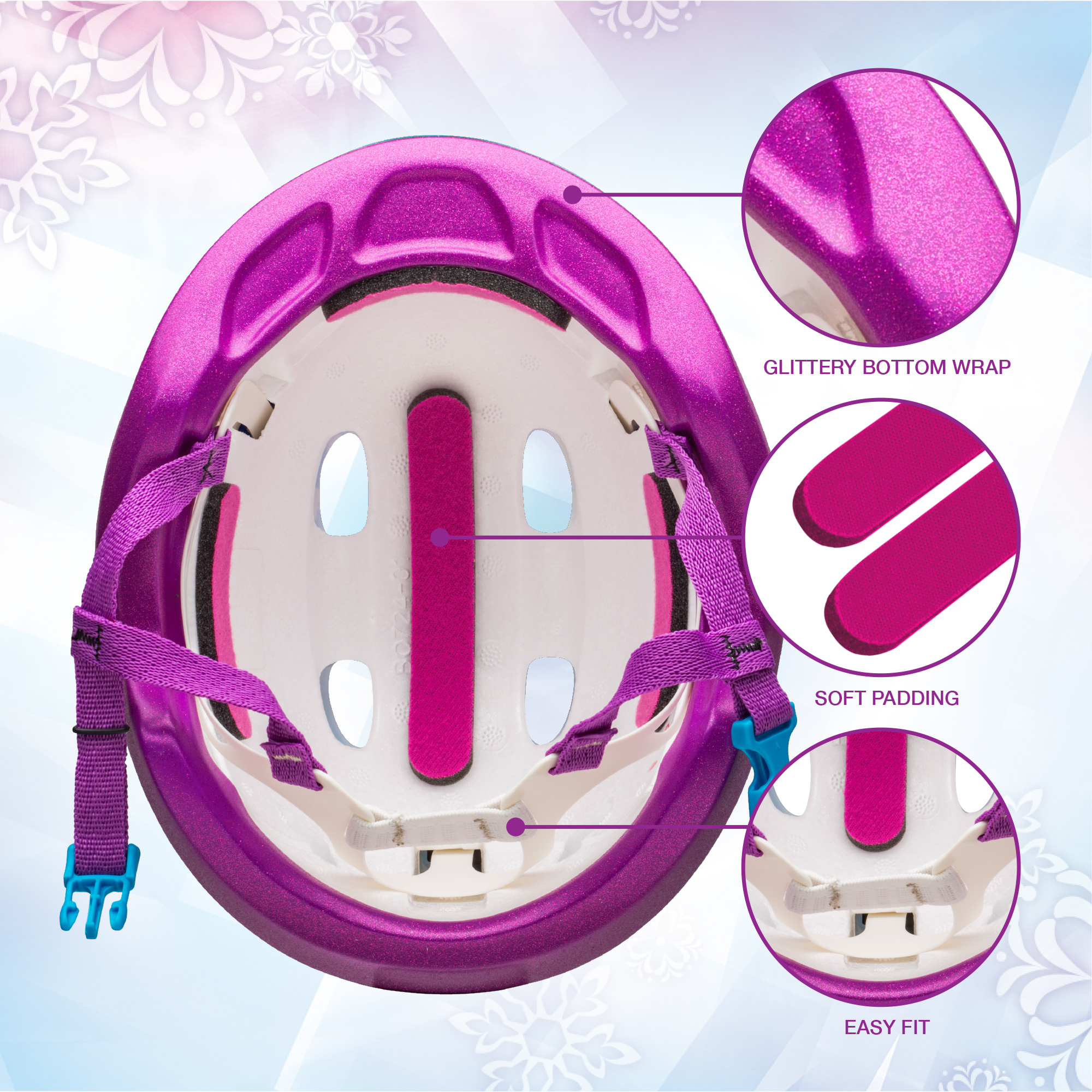 Bell Disney Frozen 2 Water Horse Bike Helmet photo 5