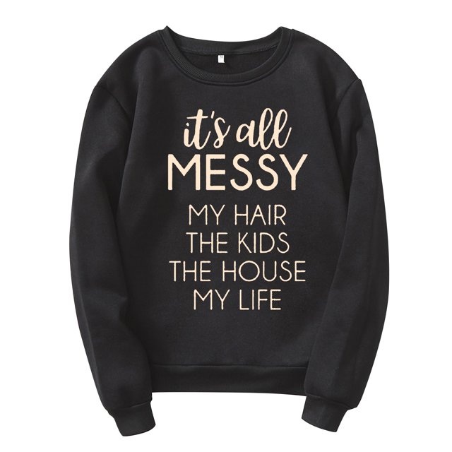 Gibobby Blusa Mujer Sudadera sin capucha para mujer Sudadera casual de otoño de manga larga Blusa ligera con botones en la parte superior(Negro, L)