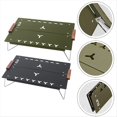 thumbnail image 5 of Mesa Plegable Individual para Exteriores, Mini Mesas de Picnic, Escritorio PortáTil de AleacióN de Aluminio para Acampar, Senderismo, 30X20,5 Cm, Negro, 5 of 5