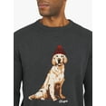 thumbnail image 3 of Chaps Men's & Big Men's Cotton Novelty Holiday Crewneck Sweater, Sizes S-3XL, 3 of 9