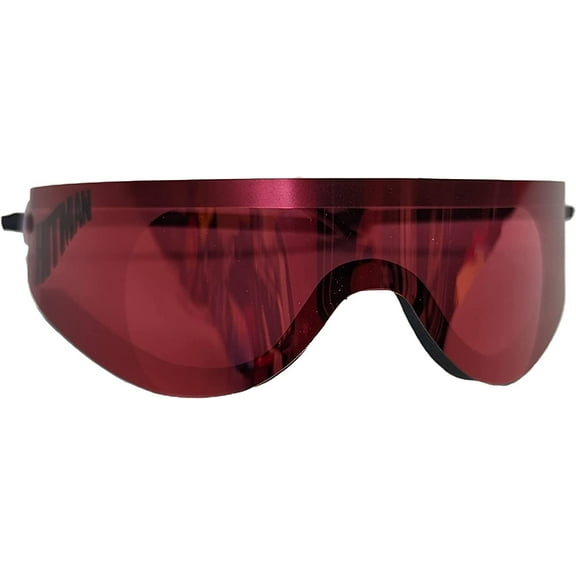 Hitman WWF Logo Pink Bret Hitman Hart Wrap Around Shades Sunglasses