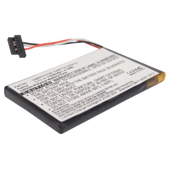 Batteries N Accessories BNA-WB-P4244 GPS Battery - Li-Pol, 3.7V, 1150 mAh, Ultra High Capacity Battery - Replacement for Mitac 33897010129 Battery