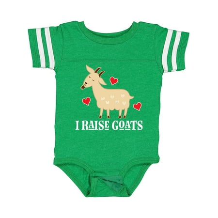 

Inktastic I Raise Goats Farming Boys or Girls Baby Bodysuit