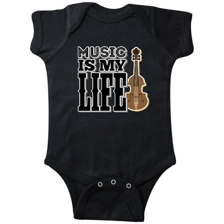 

Inktastic Violin Player Music Life Gift Baby Boy or Baby Girl Bodysuit