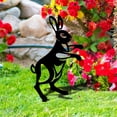 thumbnail image 2 of TIELUTT Easter Garden Decorations Easter Egg Rabbit Ground Insert Decoration Memorial Stake with Picture Banners and Signs Customize with Picture Vegetables Large Garden Flag Holder Garden Dome, 2 of 7