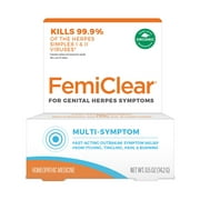 FemiClear Genital Herpes Multi-Symptom Relief Ointment - 0.5oz