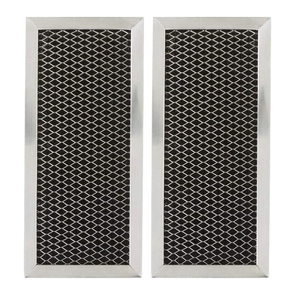 2Pcs Microwave Filter Replacement For Gejx81H Wb02X10956 Wb02X11544 Microwave Charcoal Filter Fits For Samsung Carbon Filter