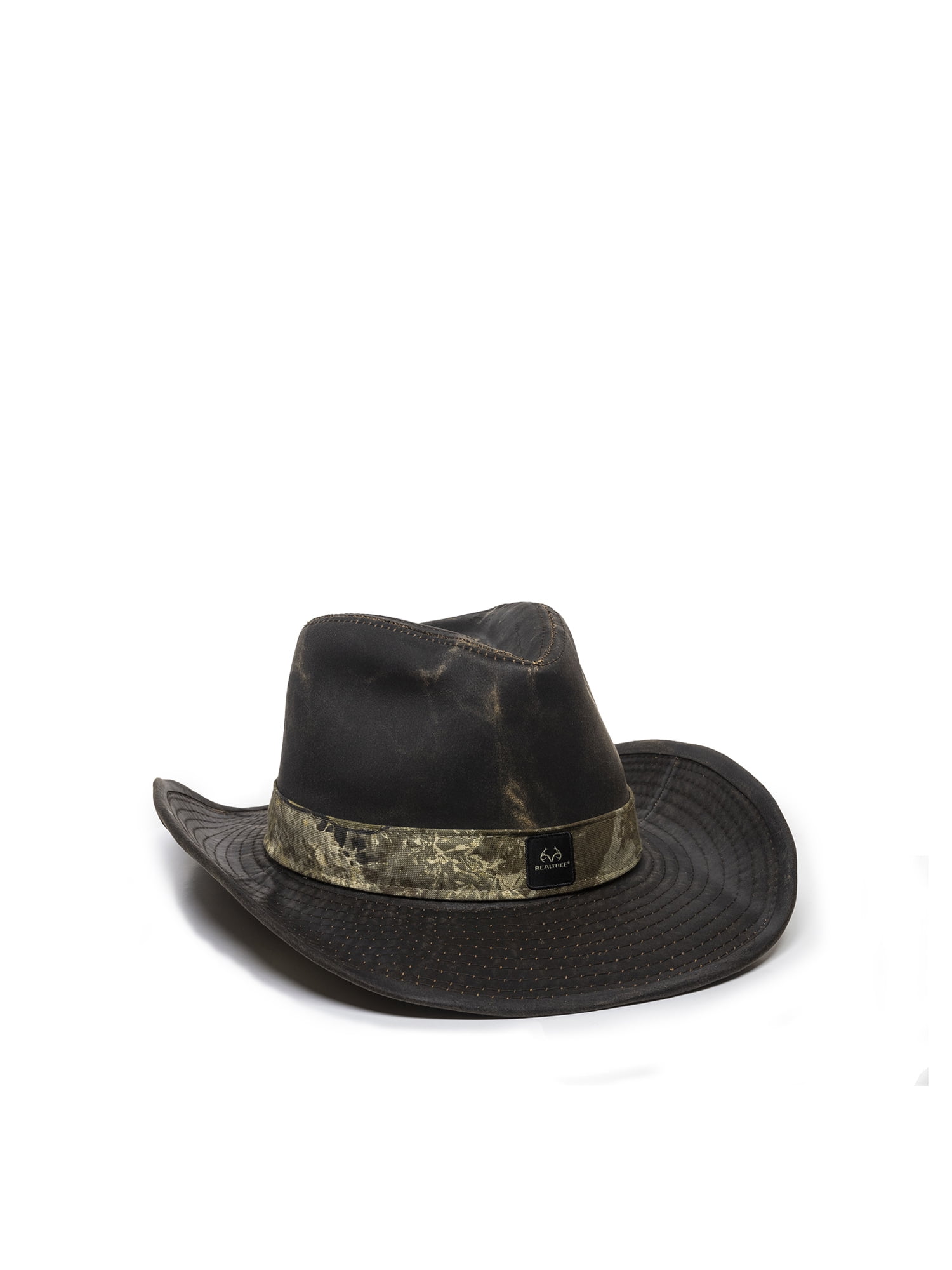 Weathered Fabric Cowboy Hat - Small / Medium - Realtree Max-1 XT ...