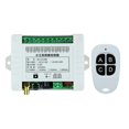 thumbnail image 1 of Black 315MHz Control remoto inalámbrico de 315/433mhz para transmisor receptor de relé Dc 12v 4ch, 1 of 1