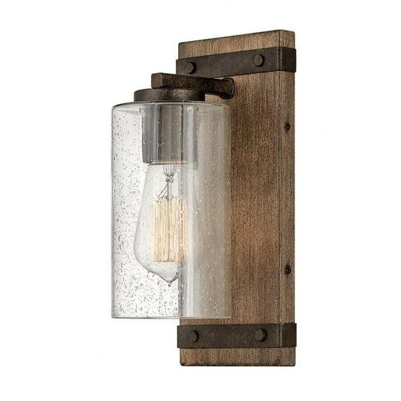 Hinkley Lighting - One Light Bath - Sawyer - 1 Light Bath Vanity in Rustic Style