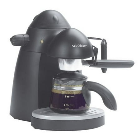 Mr. Coffee ECM20 Steam Espresso Maker, Black - Walmart.com