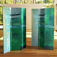 thumbnail image 6 of Oriental Furniture 6 ft. Tall Ravello Canvas Room Divider - 3 Panel, 6 of 6