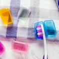 thumbnail image 4 of 5 x fundas portátiles para cabezales de cepillos de dientes, juego de tapas de cepillos de dientes para viajes y acampadas JAMW Sencillez, 4 of 5