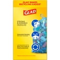 thumbnail image 3 of Glad Recycling 13 Gallon Blue Drawstring Tall Kitchen Trash Bag, 45 Bags, 3 of 5