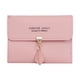 thumbnail image 2 of Monedero pequeño para mujer y , triple compacta delgada, tarjetero, bolsillo para dinero, de mano, , monedero Rosado Salvador monedero de mujer, 2 of 8