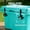 Turquoise, variant on Yougu 25QT Insulated Hard Cooler with Bottle Opener. Turquoise
