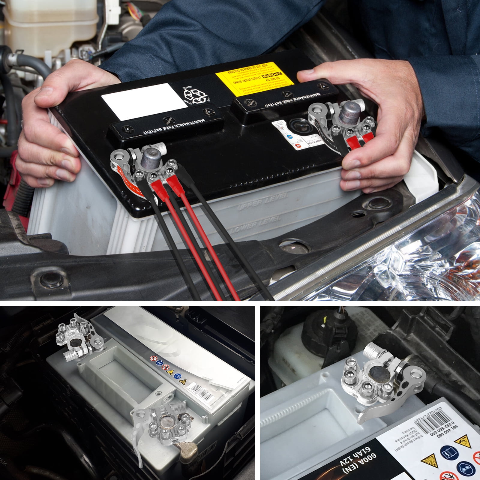 Buy Battery Terminal Connectors Kit, Lingsida 13pcs Quick Release