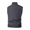 thumbnail image 3 of Cargo Jacket for Men with Pocket Work Vest Fishing Vests Travel Vests Beach Vests Mountaineering Vests, 3 of 3