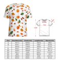 thumbnail image 2 of Autumn Harvest Maple Leaves Thanksgiving T Shirts Basic T-Shirt Short Sleeve Ladies Tee Shirt Summer Graphic Clothing, 2 of 6
