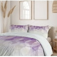thumbnail image 6 of Ambesonne Abstract Duvet Cover Set, Circles Digital, 2-Calking, Coconut Violet Lilac, 6 of 7