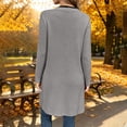 thumbnail image 6 of cocolona Long Cardigans for Women LightWeight Long Sleeve Open Front Casual Solid Color Cardigan Tops, 6 of 8