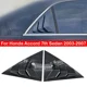 thumbnail image 2 of Para Honda Accord 7th Sedan 2003-2007, persiana trasera de coche, cubierta de persiana lateral, pegatina embellecedora, entrada de ventilación, ABS, estilo fibra de carbono, 2 of 4