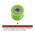 thumbnail image 4 of Unique Bargains 10mm Chain Roller Pulley Tensioner Wheel Guide Concave Type for Bike Sliding Door Green, 4 of 6