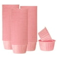 thumbnail image 1 of Unique Bargains 150 Pcs Caissettes à Cupcakes 3.5oz Taille Standard Caissettes en Papier Résistantes à la Graisse Jetables Roses, 1 of 6