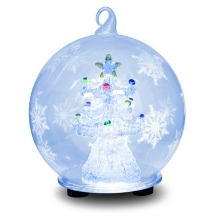 gerson color changing led glass globe christmas tree with gerson color changing led glass globe christmas tree with