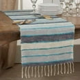 thumbnail image 3 of Fennco Styles Woven Chindi Striped Fringe 100% Cotton Collection, 3 of 8